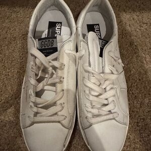 Golden Goose Women's White Low-Top Lace-Up Sneakers - US 9:9.5 - EU40